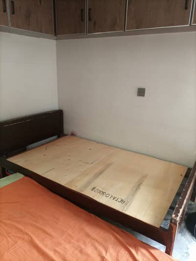 Used single bed For Sale without mattress