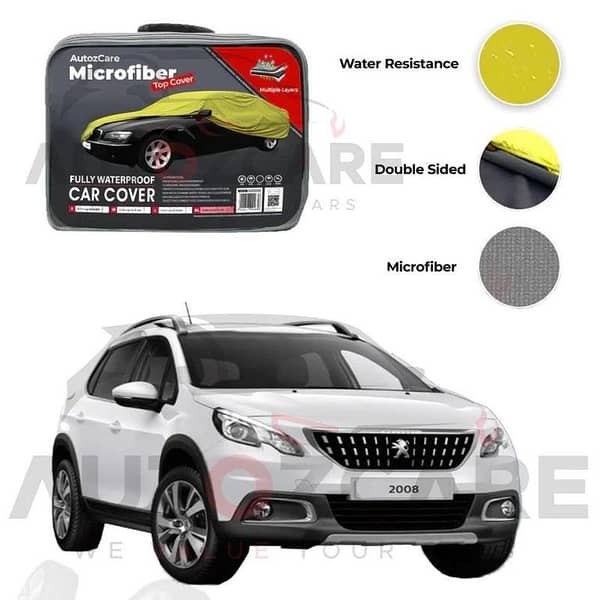 Peugeot 2008 Microfiber Top Cover Model 2022-2025