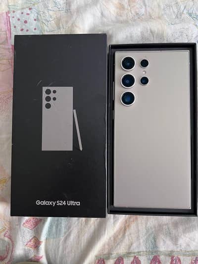 Samsung S24 Ultra 256gb dual pheychal non pta box