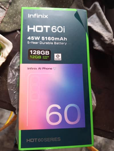 03213496790 Hot 60i Infinix 2 month used