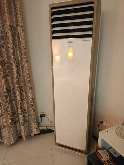 Haier Standing AC DC Inverter 2 Tons | Used 3 Years