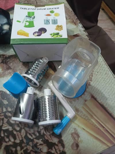 TABLETOP DRUM GRATER