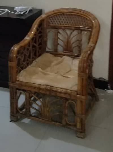  4-Seater Cane Sofa – Rs. 23,000