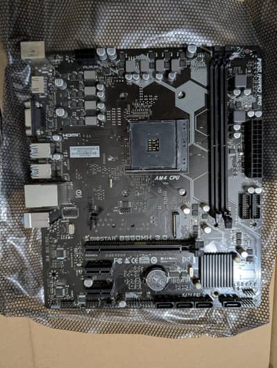 b550mh with 16 gb ddr4 ram