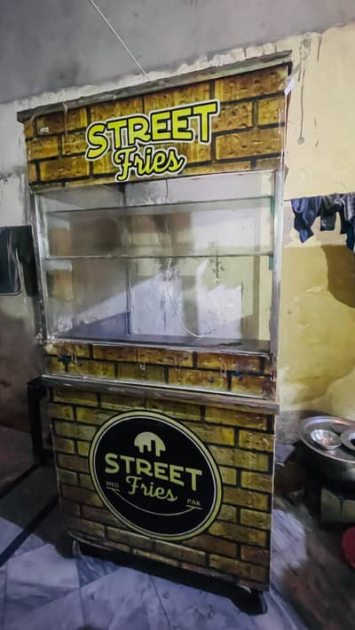 Fries Counter Steel  with Potato Cutter