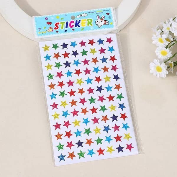 Star Sticker Sheets 4 (10 Sheets Pack)