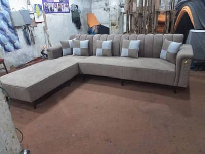 L shape sofa full 10 year warranty ke sath imported moon sofa centre