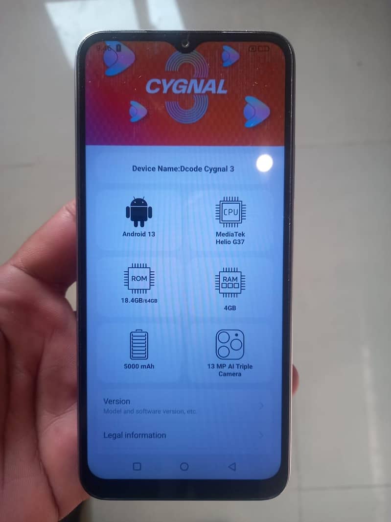 Dcode Cygnal 3  4/64 mint condition 3