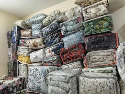 imported polyester quilts.