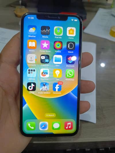 iphone x official pta approved penal change ha 73% bettry health ha