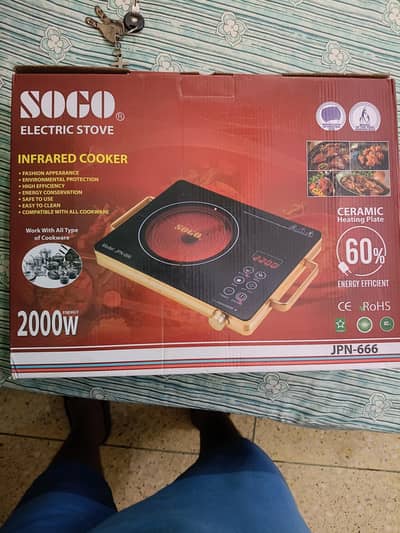 SOGO ELECTRIC STOVE JPN-666