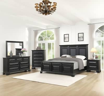 Double bed//Shesham wooden Bed//Solid bed//Bed set//Bedroom Furniture