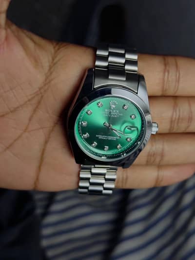 Rolex watch, Rolex diamond date watch