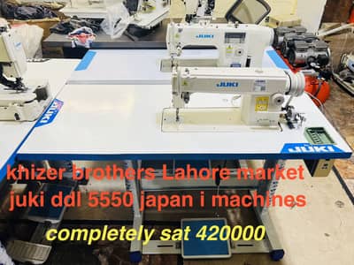 juki industrial sewing machine ddl 5550 lahor market
