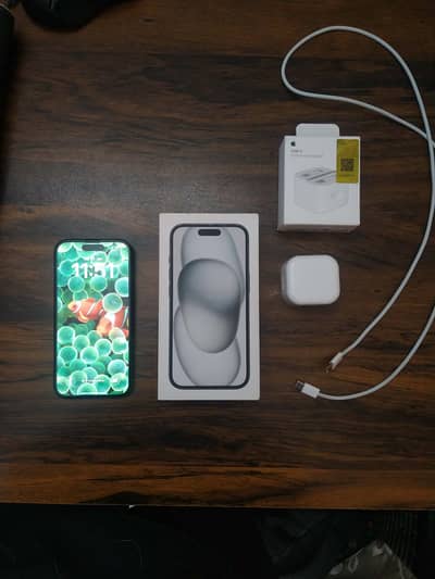 Apple iPhone 15 jv 100% battery health