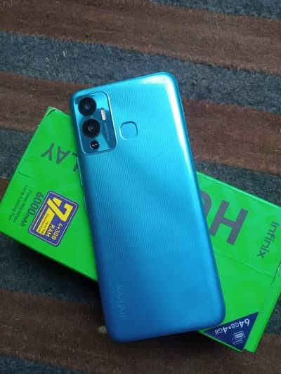 Infinix hot 12 play with box (03264301345)