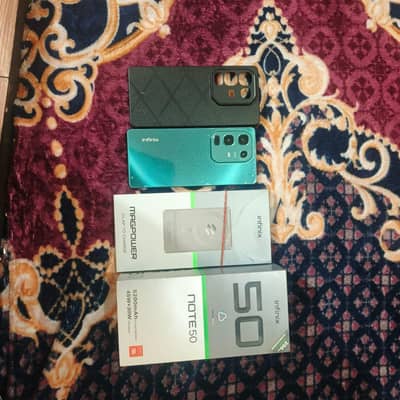 infinx not 50 8 mouth warranty All ok new mobile. mint colour