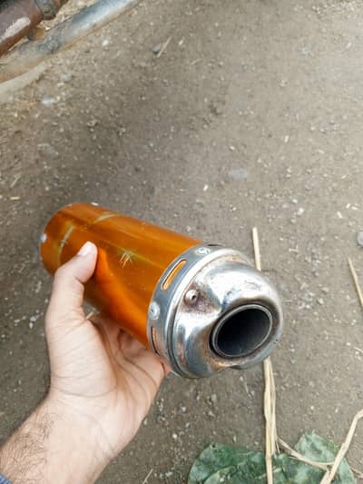 Heavy exhaust for CD 70 100 and 125