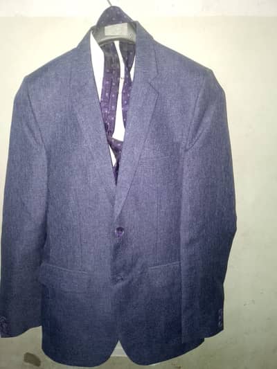 Paint Coat And Shirt with Tie