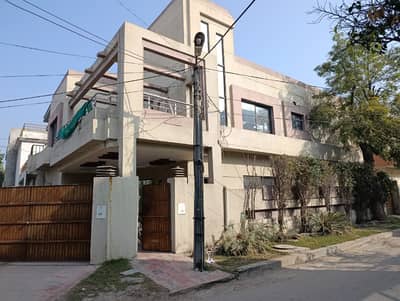 12 Marla Corner Semi Commercial House For Sale in Faisal Town Hot Location