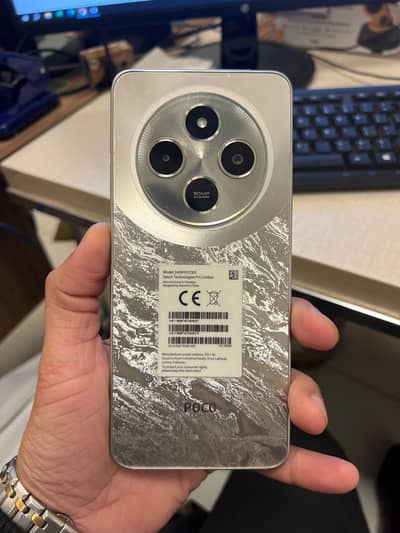 Poco C75 8/256 Gold Color 10 Months warranty