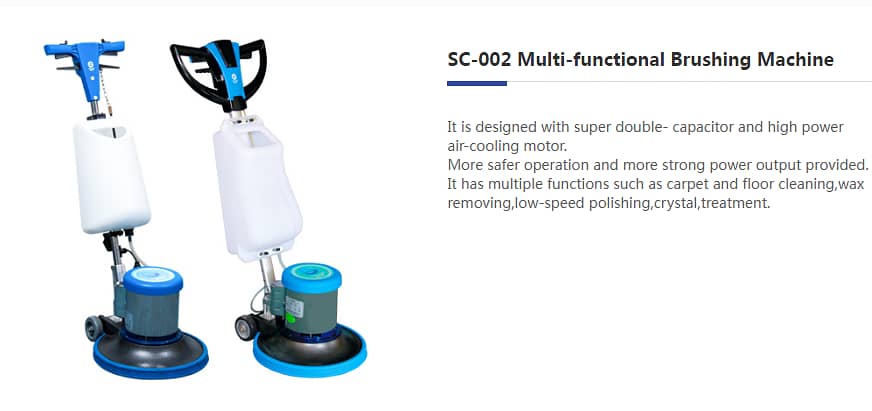 FLOOR SCRUBBER MACHINE 1