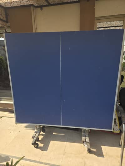 Foldable Table Tennis / Ping Pong Table (Blue)