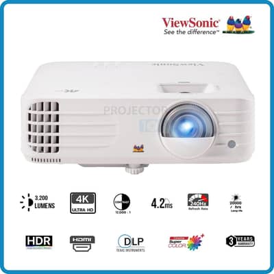 4k viewsonic Used Projector available 03004218392