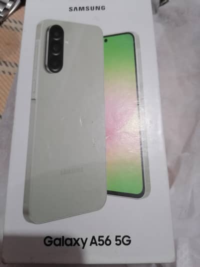 Samsung A56 5g In warranty (6months) condition 10/10 with box
