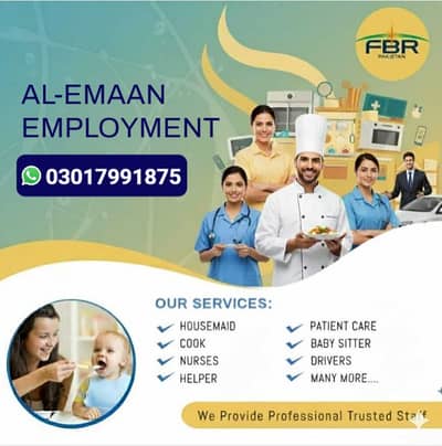 100%verifide All Types Maids. Baby Care,Patient Care Cook Females