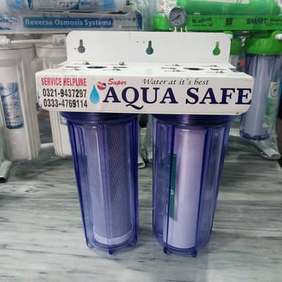 aqua dual stages water filter | water filter | 5 y warranty Aqua Safe
