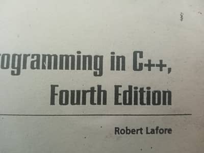 Object-oriented Programming in C++