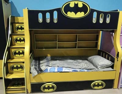 triple kids bed