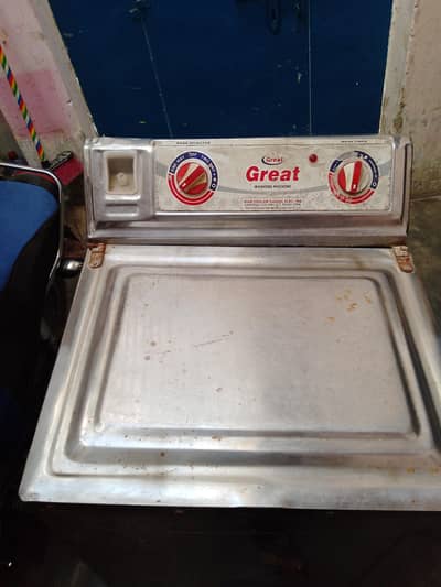 Great Heavy Duty Washing Machine – Silver Winding Motor – Powerful