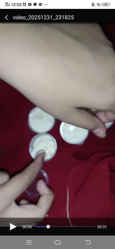 hand and foot whightning creem