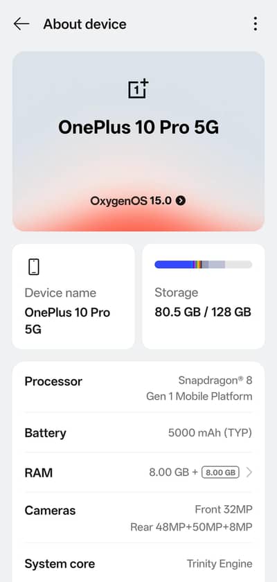 OnePlus 10 Pro 5G | 8/128 | Non-PTA | 9/10 Condition