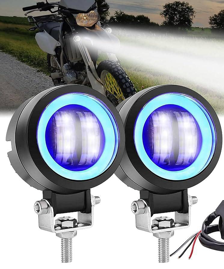 blue ring LED lights 2