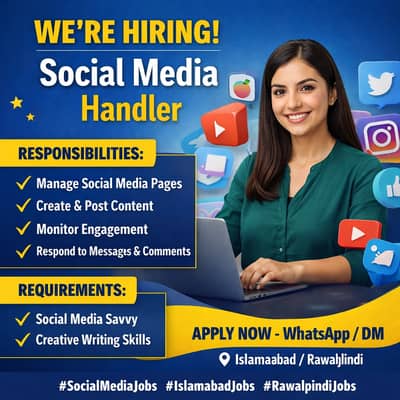 Need Female Social Media Handler