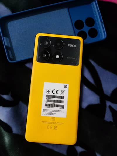 Poco X6 pro 12.512 non pta with original charger box not available
