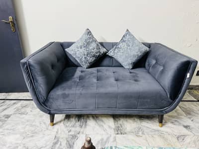 2 seater sofa with cushions