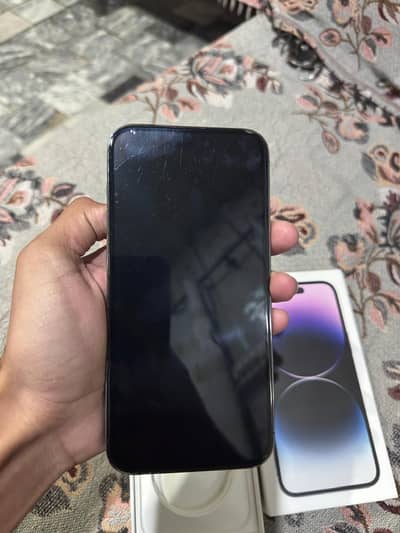 Iphone 14promax 256gb non pta deep purple