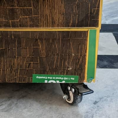 Wooden Almari with wheels New