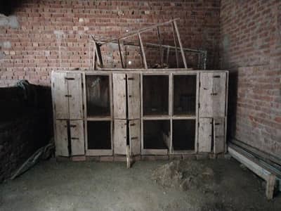 wood Pinjra murgiyon k liyeee