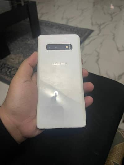 S10 plus pearl white 512GB non PTA