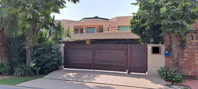 2 Kanal Used Modern Design Most Beautiful 4-Bedroom Swimming Pool Bungalow For Sale At Prime Location Of Dha Lahore Near To Park Masjid & Commercial Market .