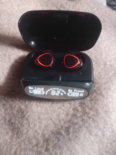 All super quality imported earbuds + power bank wireless Bluetooth