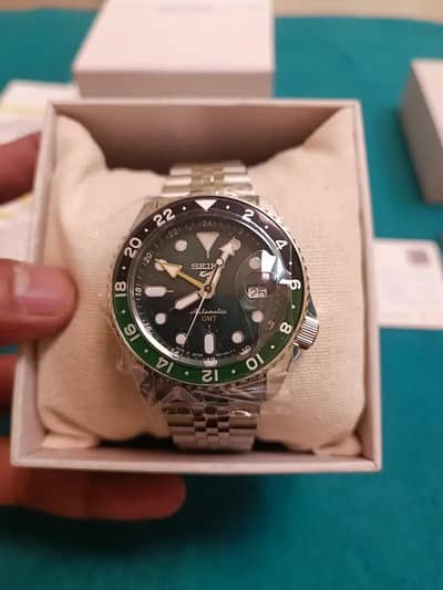 Seiko 5 Sports watch SKX GMT Automatic/ Men's Watch for sale