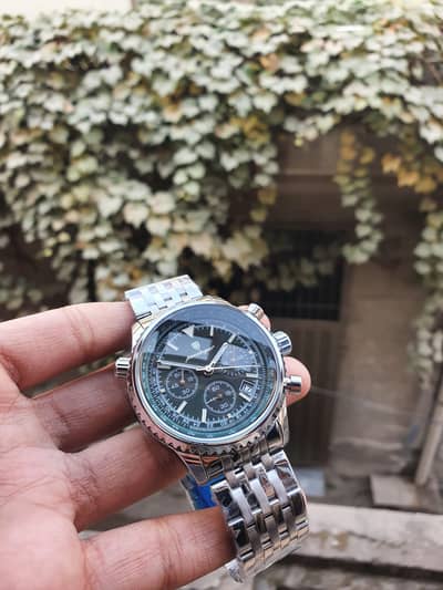 Poedagar Chronograph Wrist Watch