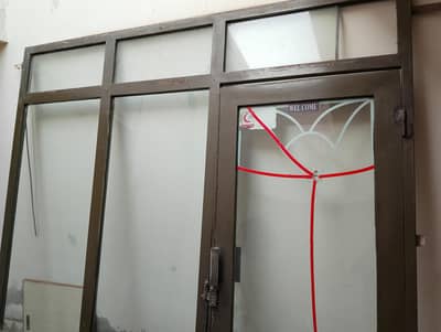 heavy metal iron frame size 7 feet width and 8 feet hight