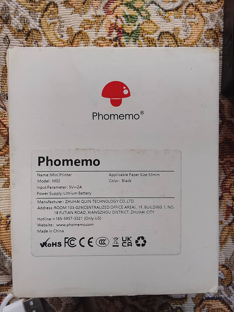 mini printer Phomemo M02 3